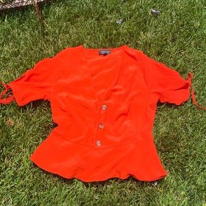 top shop button up top